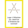 Holz-Stäbchen-Spiel im Etui