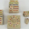 Holzstempel "Kalender", 30-tlg.