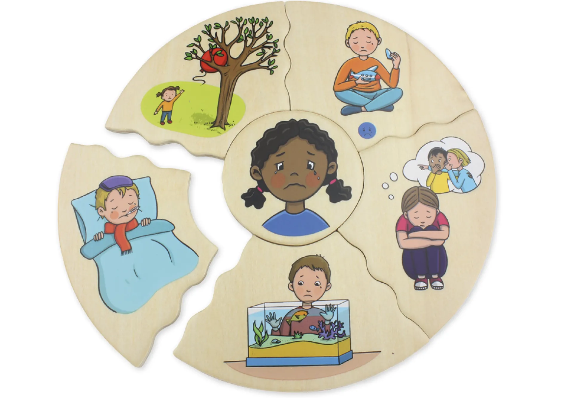 Humanico "Emotionen", 5 Puzzles