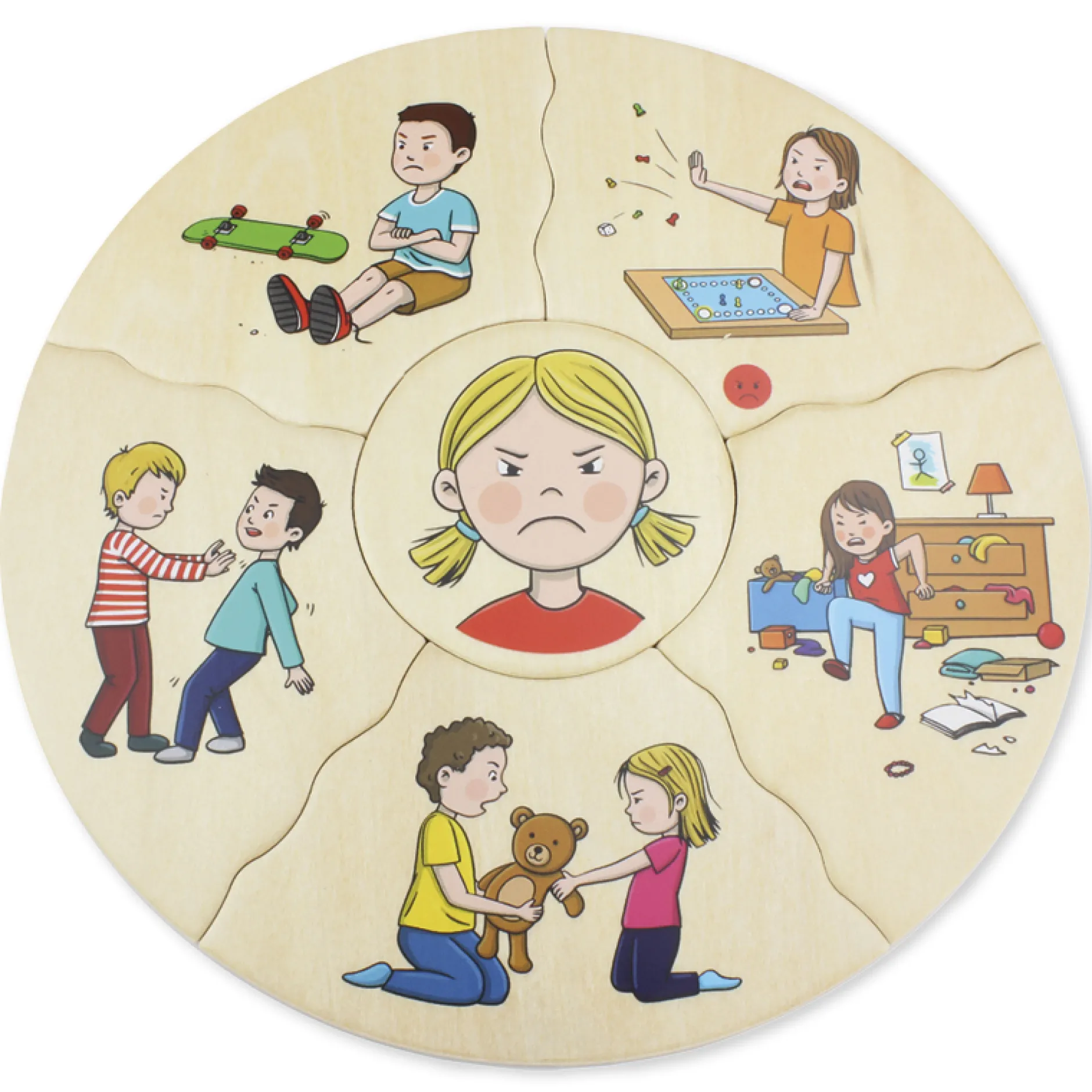 Humanico "Emotionen", 5 Puzzles
