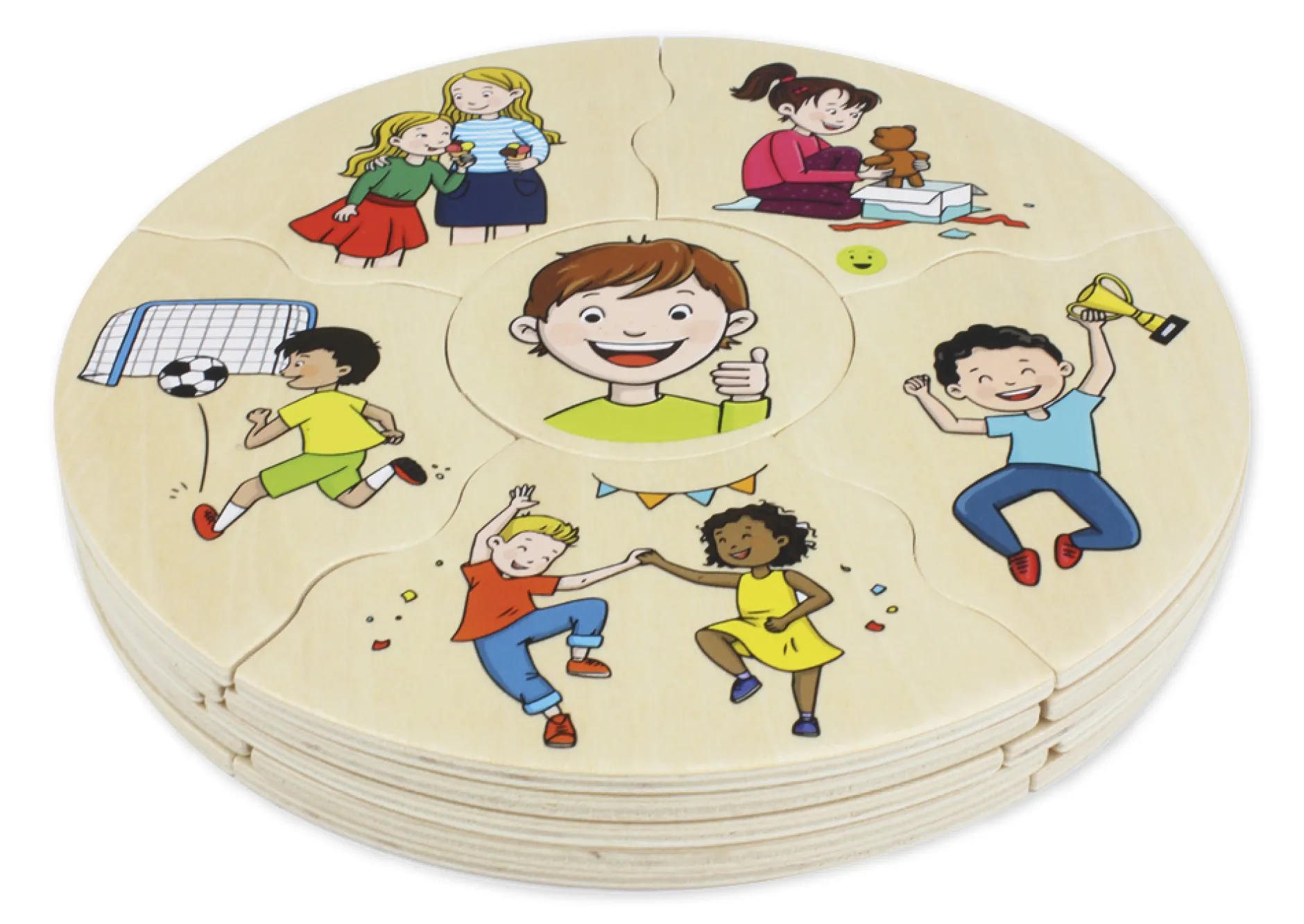 Humanico "Emotionen", 5 Puzzles