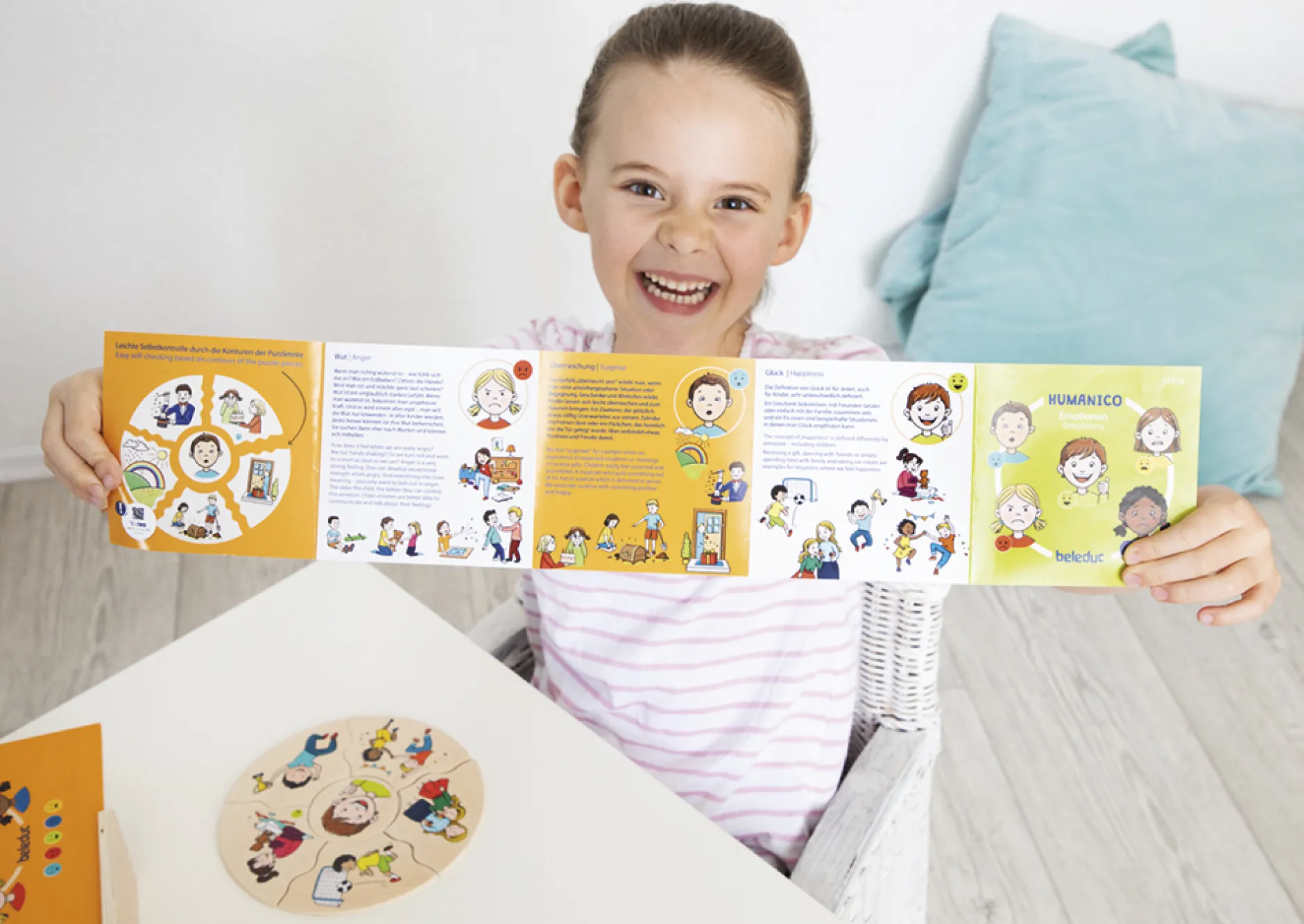 Humanico "Emotionen", 5 Puzzles