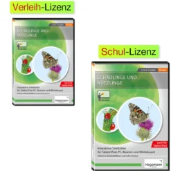 Interaktive Tafelbilder Schädlinge und Nützlinge (tabletfähig)