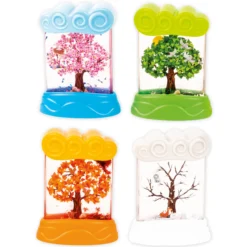 Jahreszeiten-Baum zum Schütteln, 4-tlg.