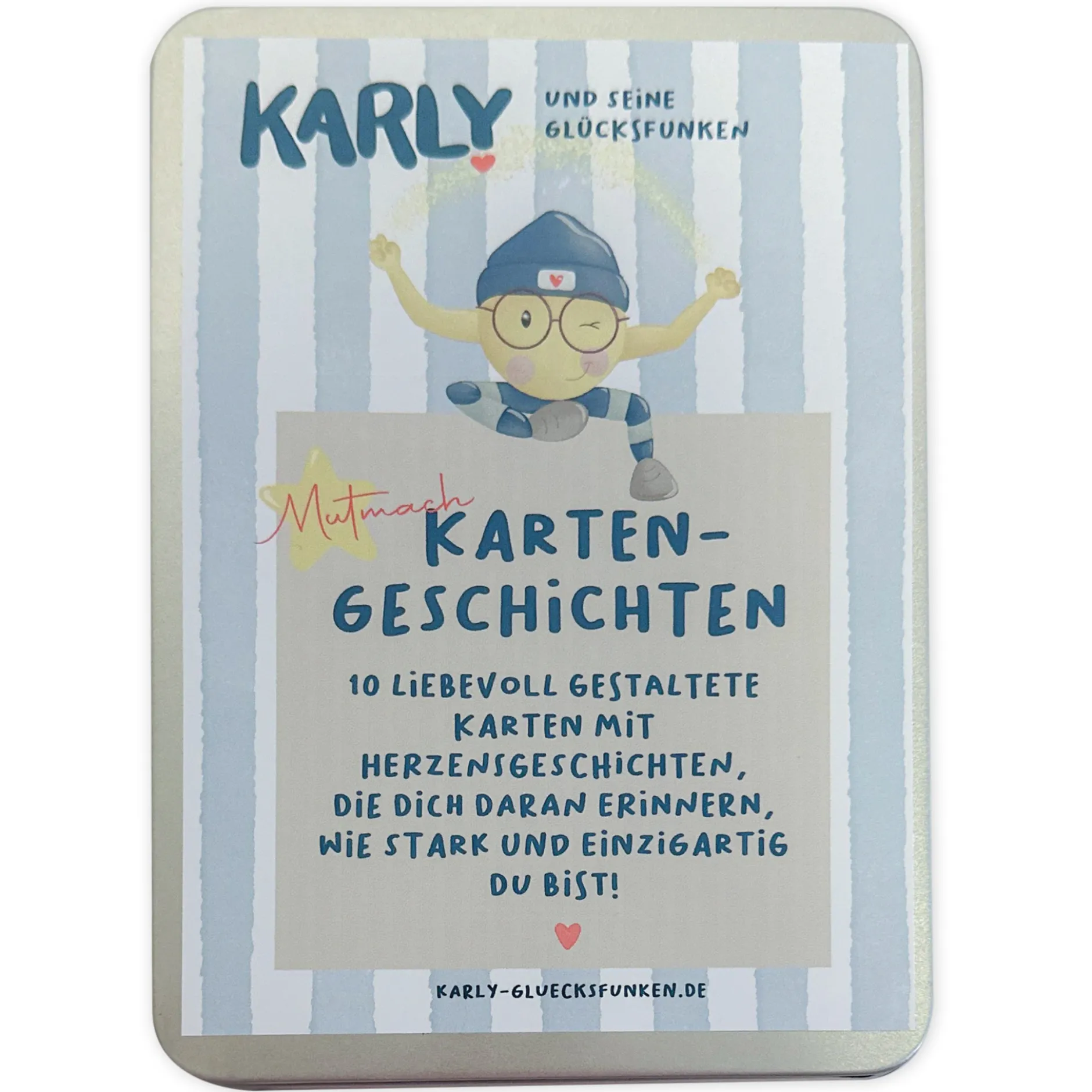 KARLY Mutmachgeschichten in der Dose, 10 Karten