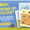 Karten-Set "Mehr, weniger oder gleich viel? Denk- und Legespiele"