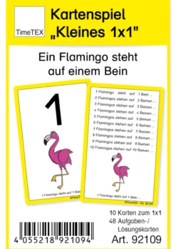 Kartenspiel "Kleines 1x1", 60-tlg., im Etui