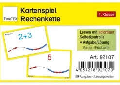 Kartenspiel "Rechenkette", 60-tlg.