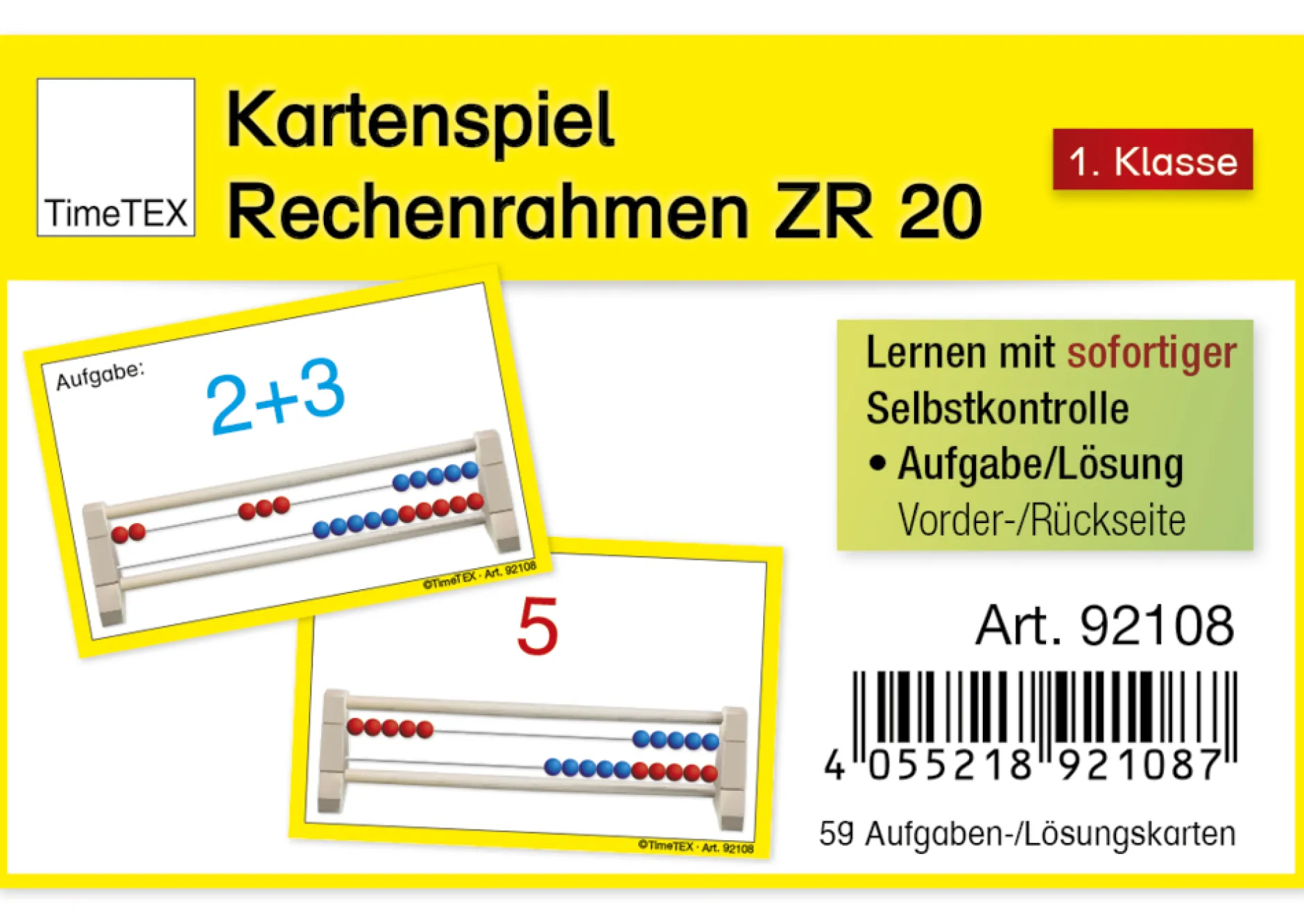 Kartenspiel "Rechenrahmen", 60-tlg.