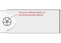 Kartonstreifen Blanko 10 tlg.