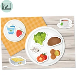 Klassenset vegetarische und vegane Ernährung, magnetisch