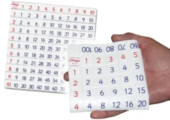 Kombi-Set Flexible Tabelle "Flexitable", Multiplikation + Brüche/Prozent/Dezimalzahlen, 2-tlg.