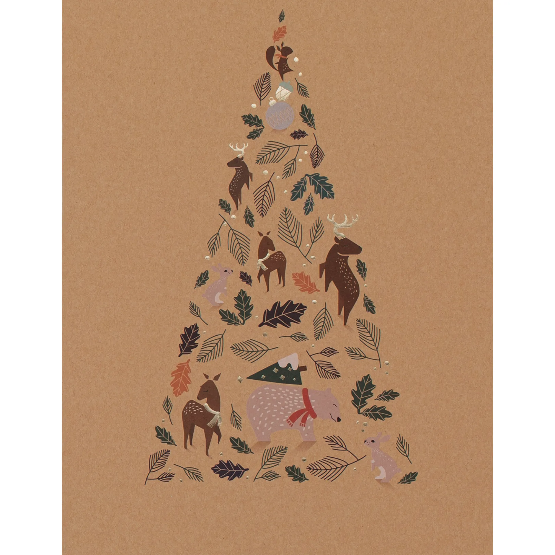 Kraftpapier-Block "Magic Christmas Paper" A4, 20 Blatt