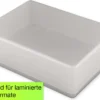 Kunststoff-Box A6, transparent farblos
