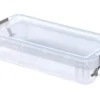 Kunststoff-Box stapelbar, transparent, 0,75 Liter