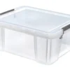 Kunststoff-Box stapelbar, transparent, 24 Liter