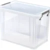 Kunststoff-Box stapelbar, transparent, 18,5 Liter