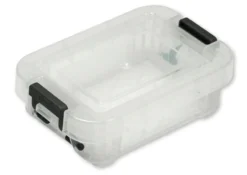 Kunststoff-Box stapelbar, transparent, 0,1 Liter