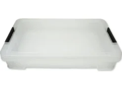 Kunststoff-Box stapelbar, transparent, 12 Liter (A3)