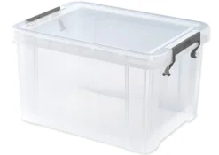 Kunststoff-Box stapelbar, transparent, 5 Liter (A5 XL)