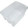 Kunststoff-Box transparent, ohne Deckel, 14 Liter
