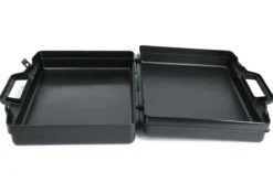 Kunststoff-Koffer leer, ca. 31x21x7 cm