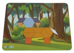 Legespiel Geometrie "Tiere & Insekten", 110-tlg.