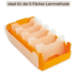 Lernbox A8 Kunststoff mit 100 Lernkärtchen