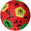 Lernspiel-Ball "Pello" - Verkehrs-Erziehung