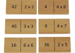 Lernspiel "Mathemino Multiplikation", 37-tlg.
