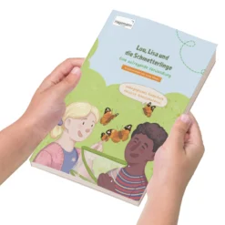 Lese- und Arbeitsbuch Eine aufregende Verwandlung – „Lou, Lisa und die Schmetterlinge“ (56 Seiten)
