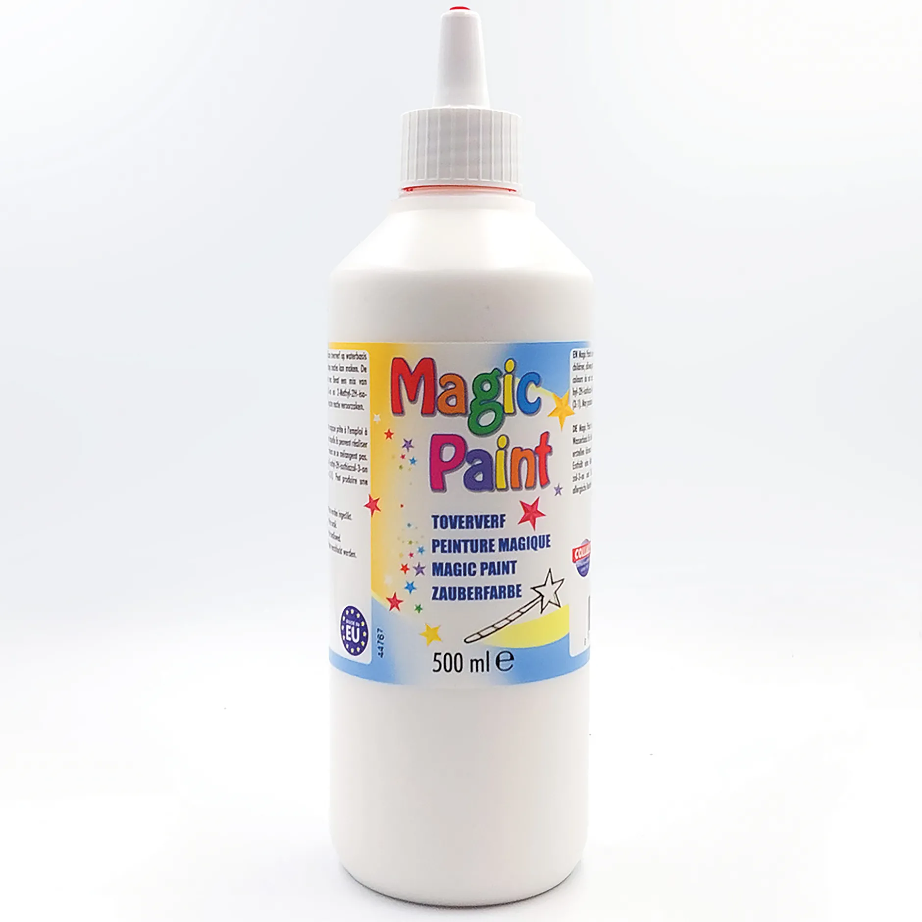 Magic Paint Zauberfarbe inkl. Textilmedium á 500 ml, 7-tlg.