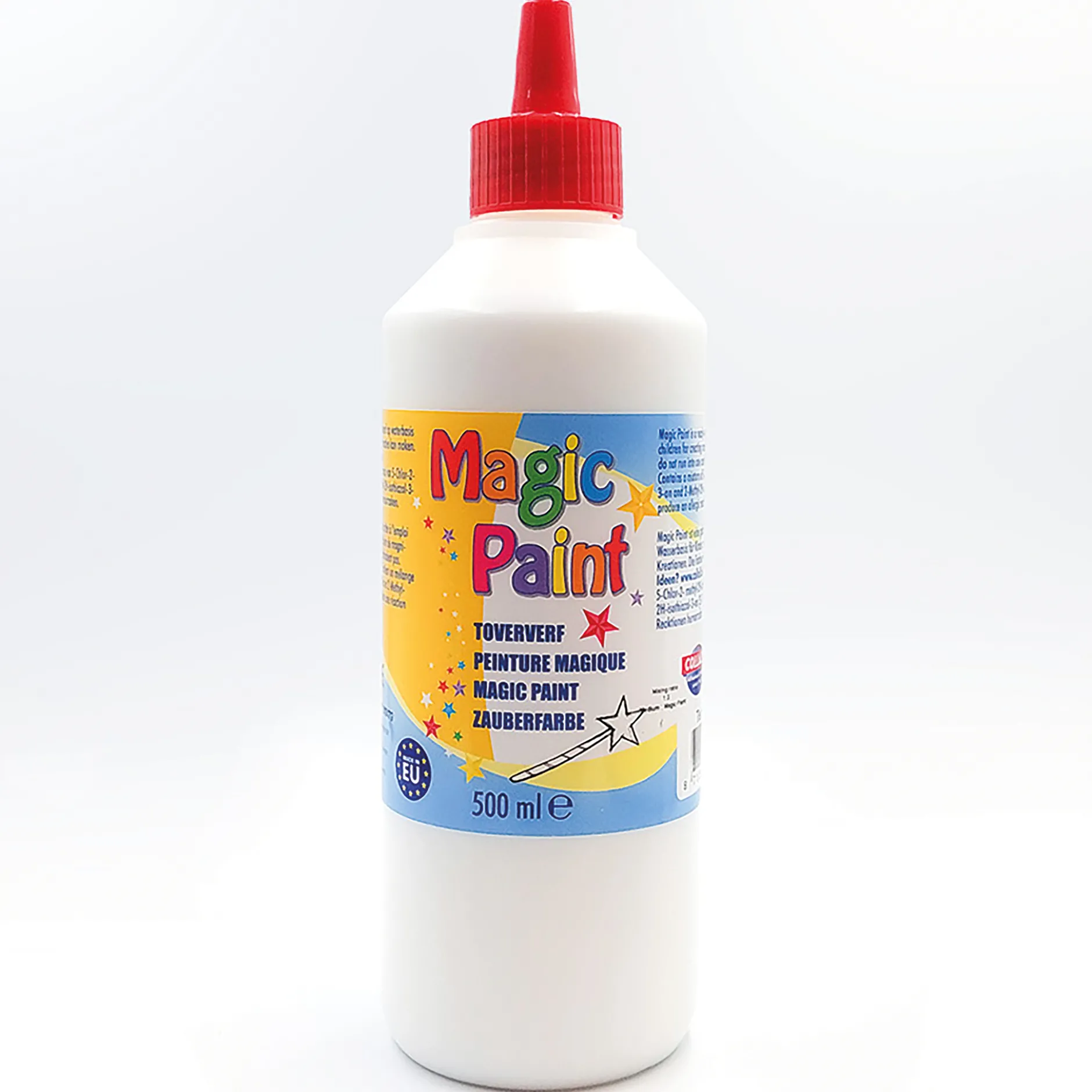 Magic Paint Zauberfarbe inkl. Textilmedium á 500 ml, 7-tlg.