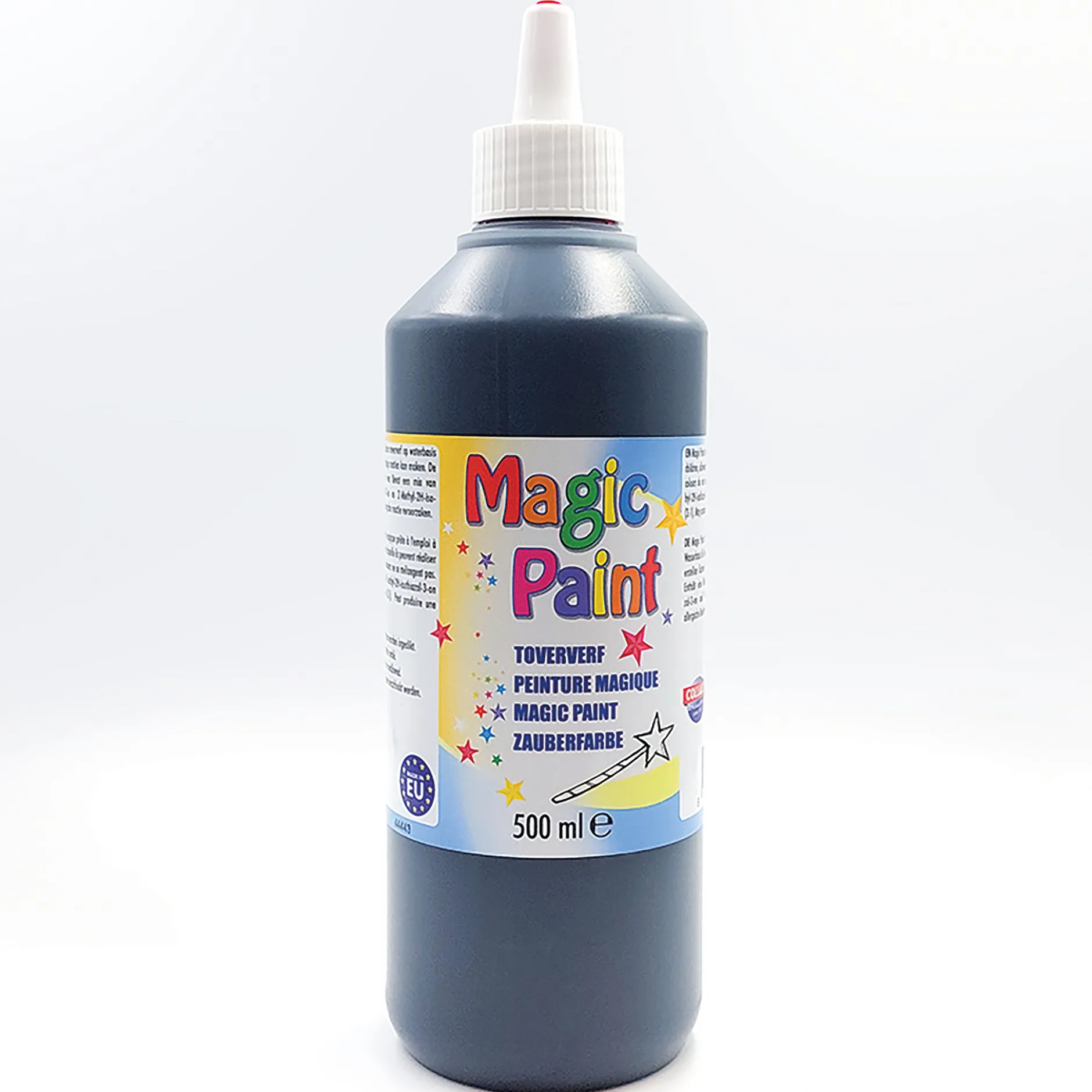 Magic Paint Zauberfarbe inkl. Textilmedium á 500 ml, 7-tlg.