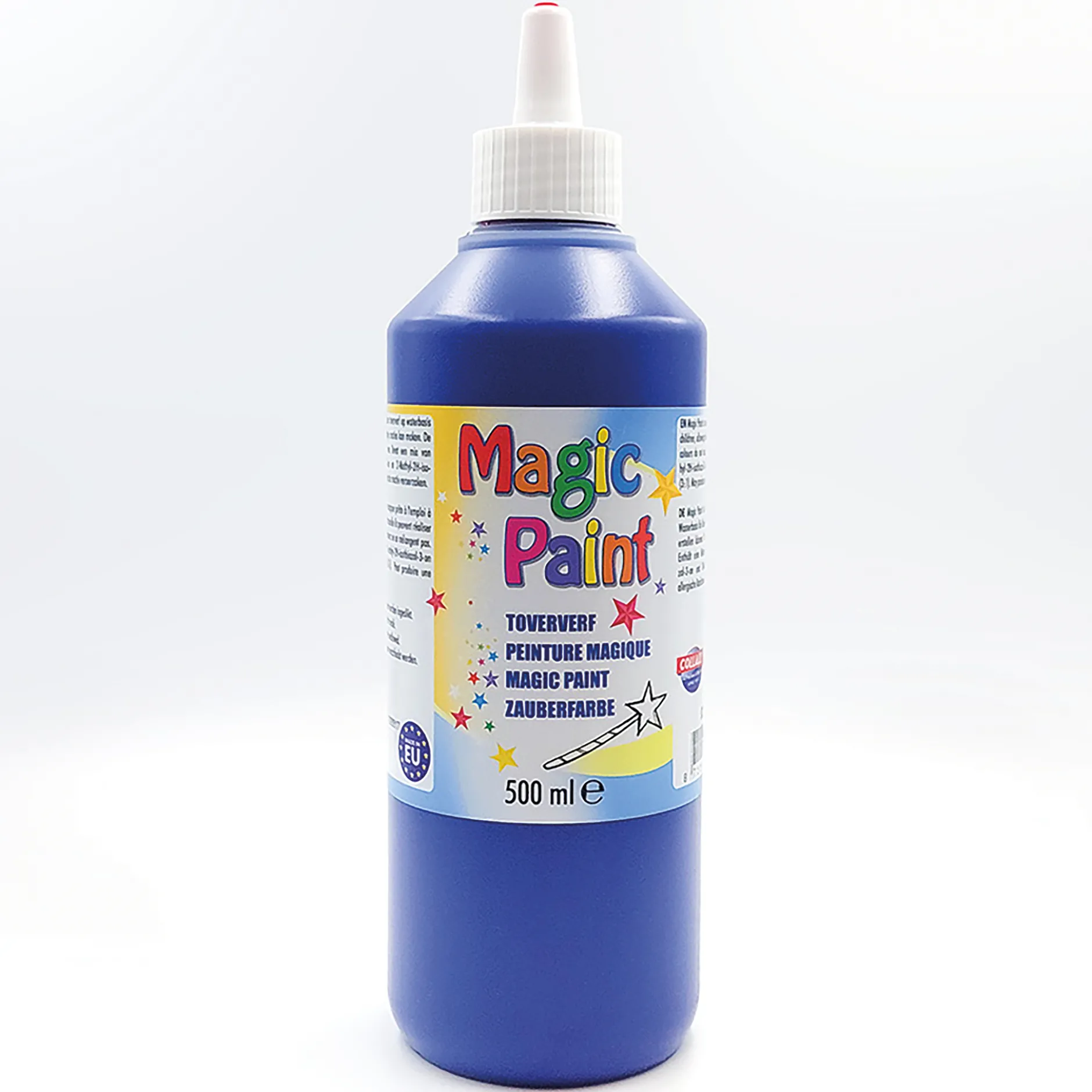 Magic Paint Zauberfarbe inkl. Textilmedium á 500 ml, 7-tlg.