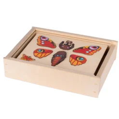 Magnetpuzzle Insekten, Holz, 45-tlg.