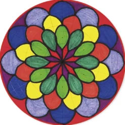 Mandala-Papier, 28x28 cm, 36 Blatt