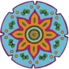 Mandala-Schablonen, 11-tlg.