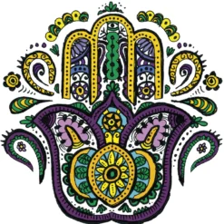 Mandala-Schablonen, 11-tlg.