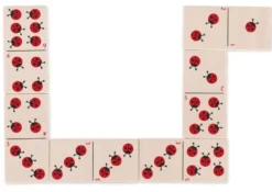 Marienkäfer-Domino, 28-tlg.