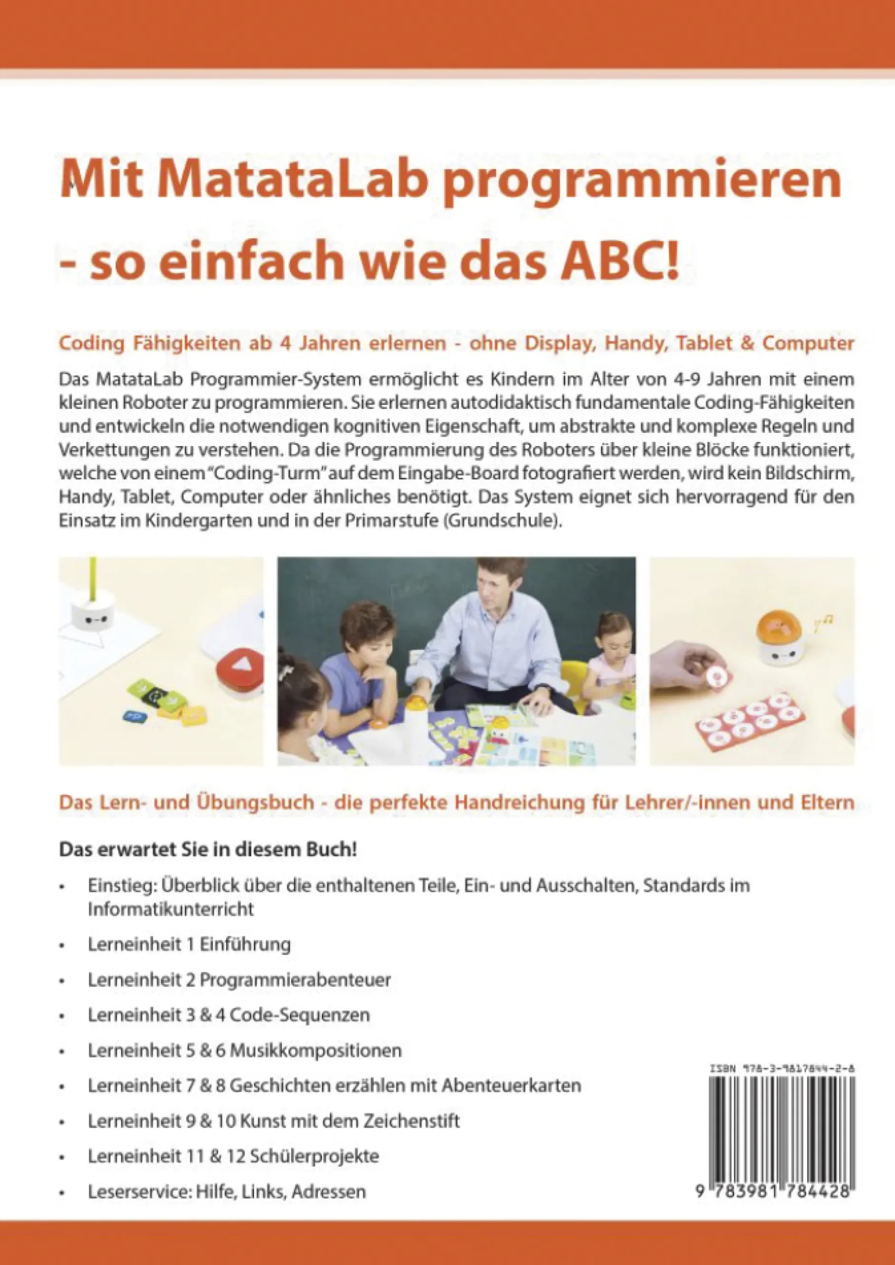 MatataLab Handbuch "Spielend Programmieren lernen mit MatataLab"