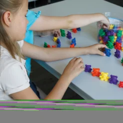 Mathe-Bären "Familie" in Box, 6 verschiedene Farben, 96-tlg.