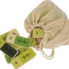 Mathematik-Domino "Subtraktionsaufgaben", 65-tlg. im Stoffbeutel