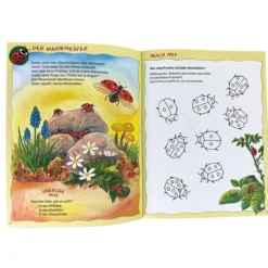 Mein großes Tierstickerbuch – Der kleine Marienkäfer und seine Freunde