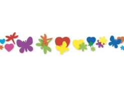 Moosgummi-Figuren und -Formen, 500-tlg.