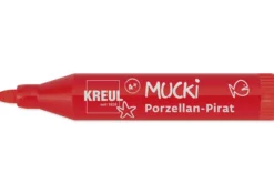 MUCKI Porzellan-Stifte kurz, Strichstärke 2-5 mm, 5 Stück
