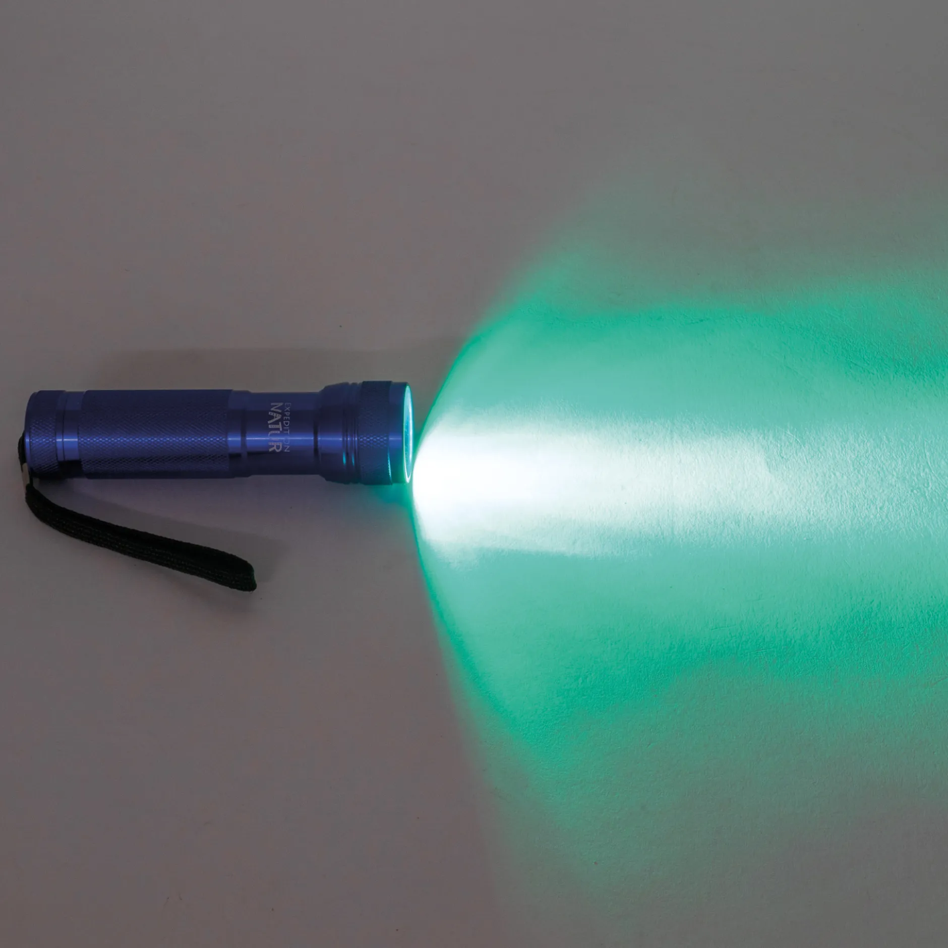 Nachtsicht-Taschenlampe mit grünem LED-Licht