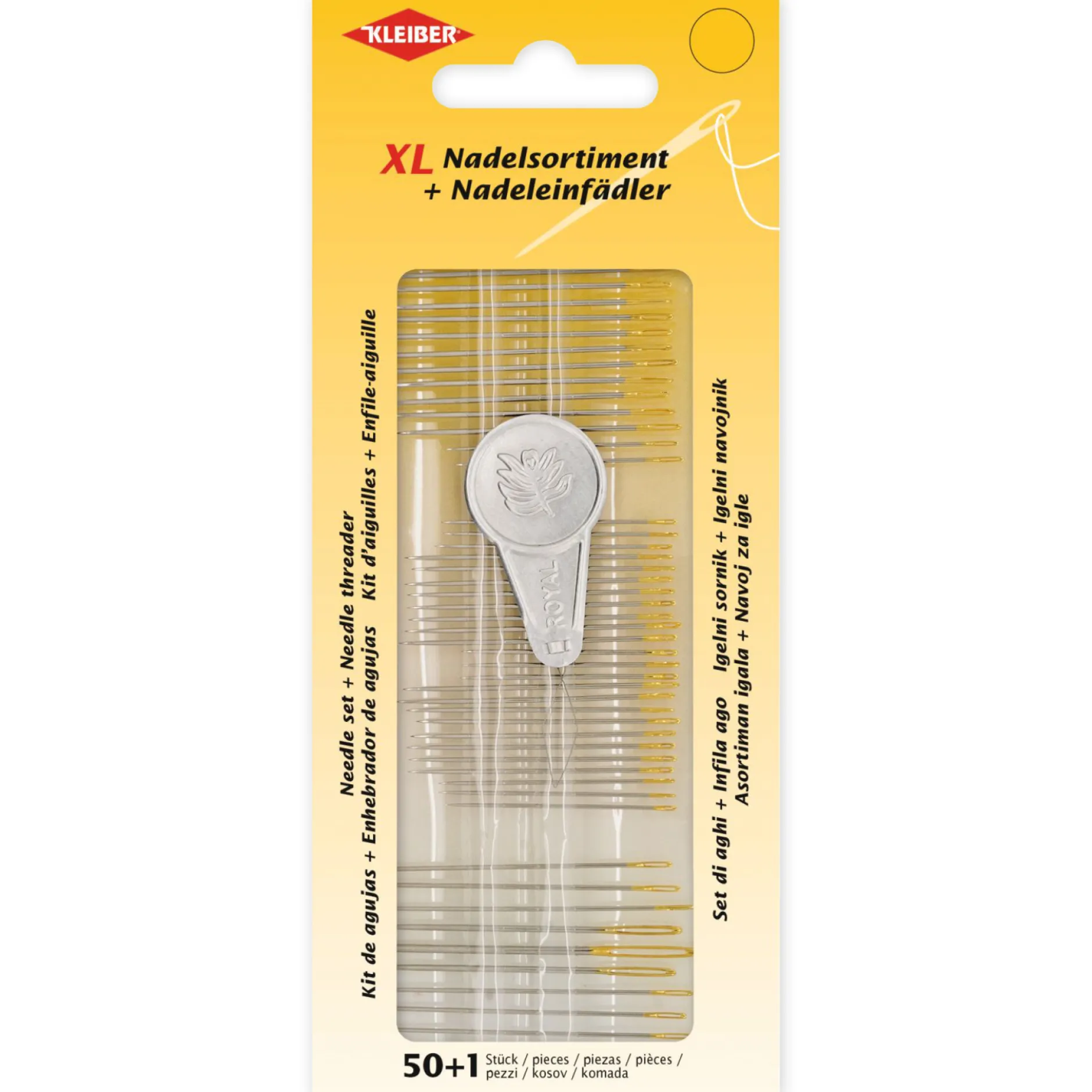 Nadelsortiment XL, 51-tlg.
