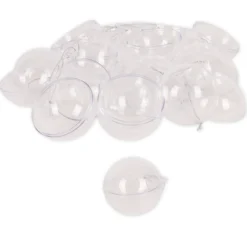 Plastikform "Kugel", 12 Stück