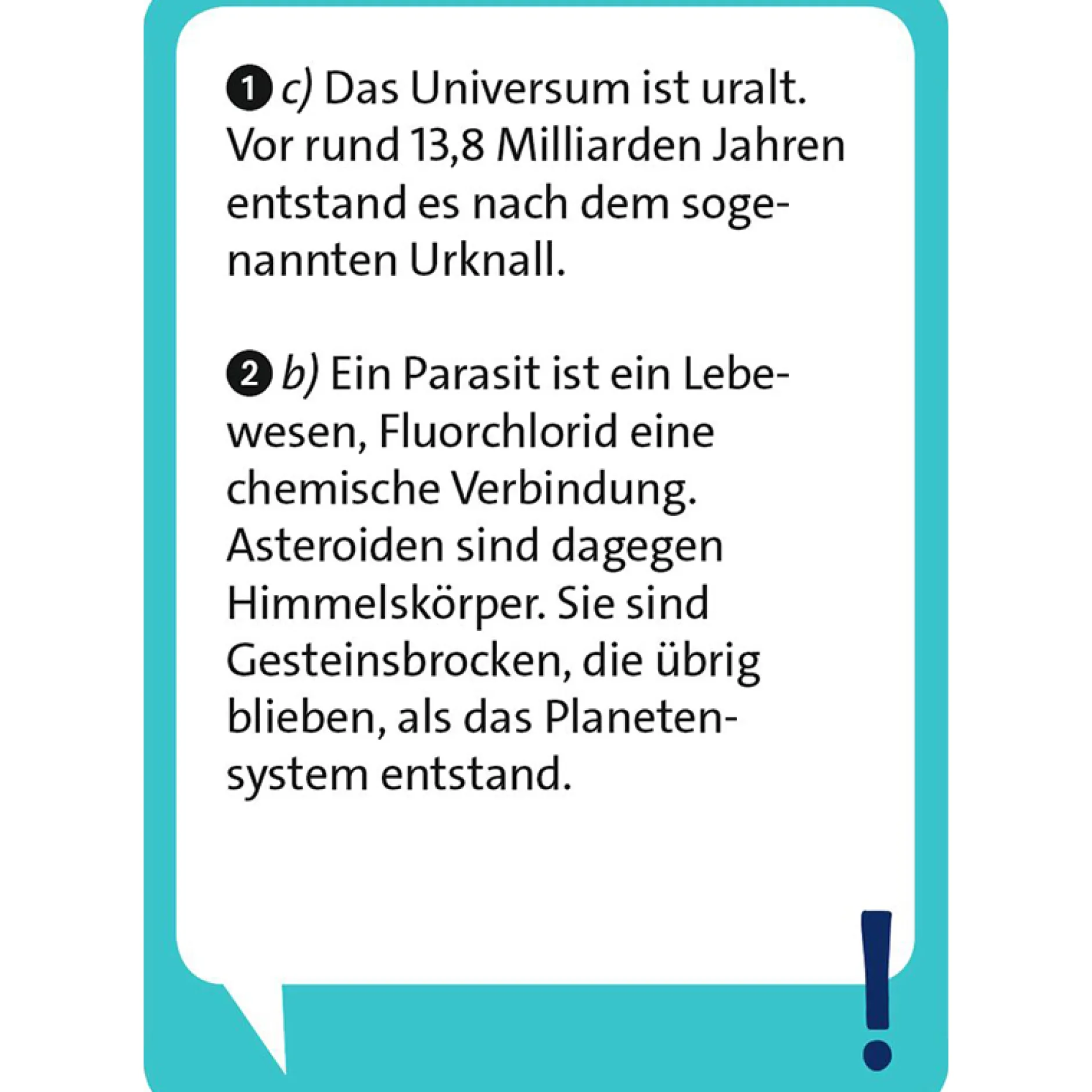 Pocket Quiz Junior Weltraum
